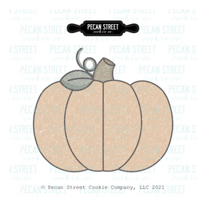 Pumpkin with Leaf Cookie Cutter