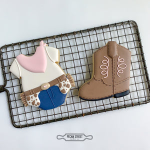 Lil' Cowboy Boot Cookie Cutter