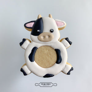 Cow Rattle Cookie Cutter