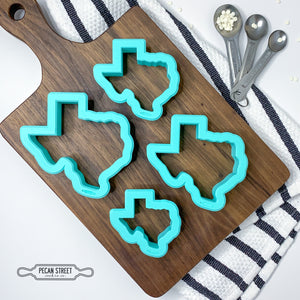 Don't Mess with Texas 4-Piece Cookie Cutter Set