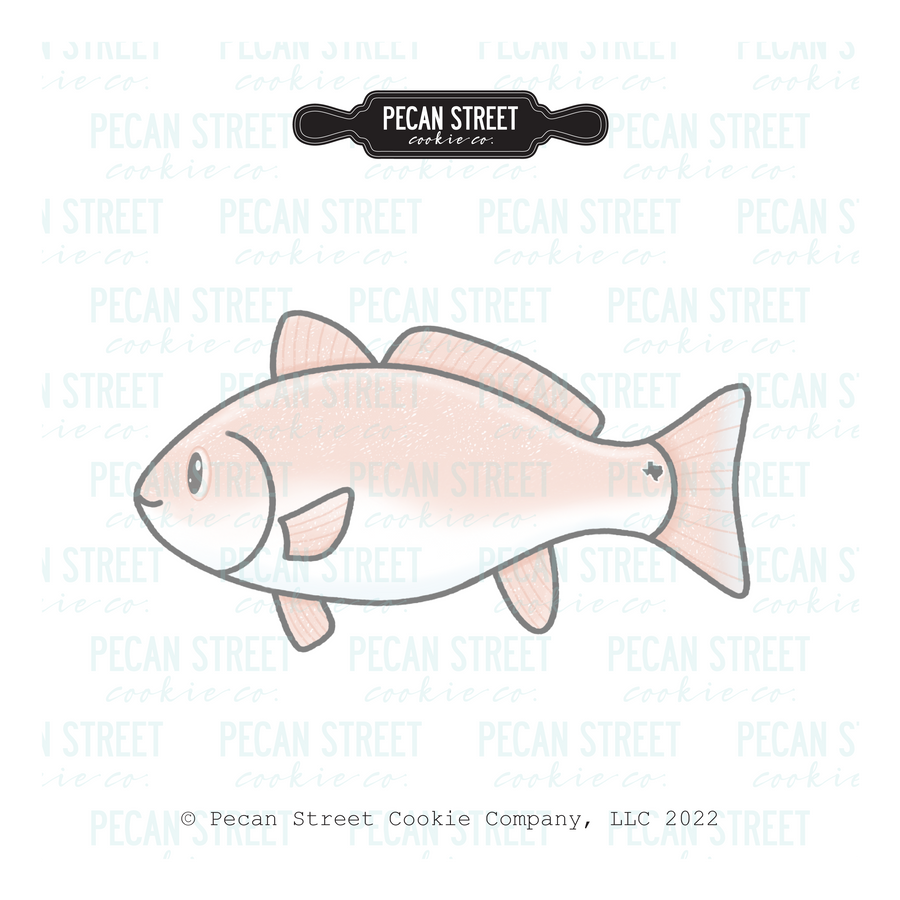 Redfish Cookie Cutter