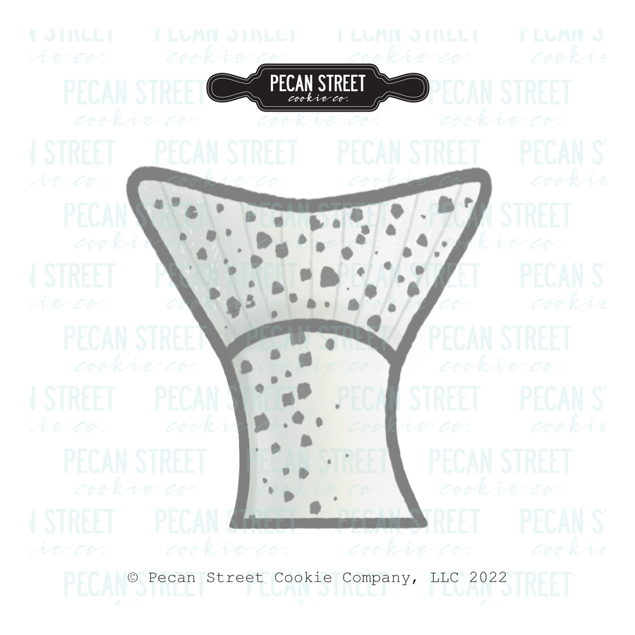 Spotted Sea Trout Tail Cookie Cutter