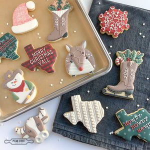 Merry Texmas 4-Piece Cookie Cutter Set