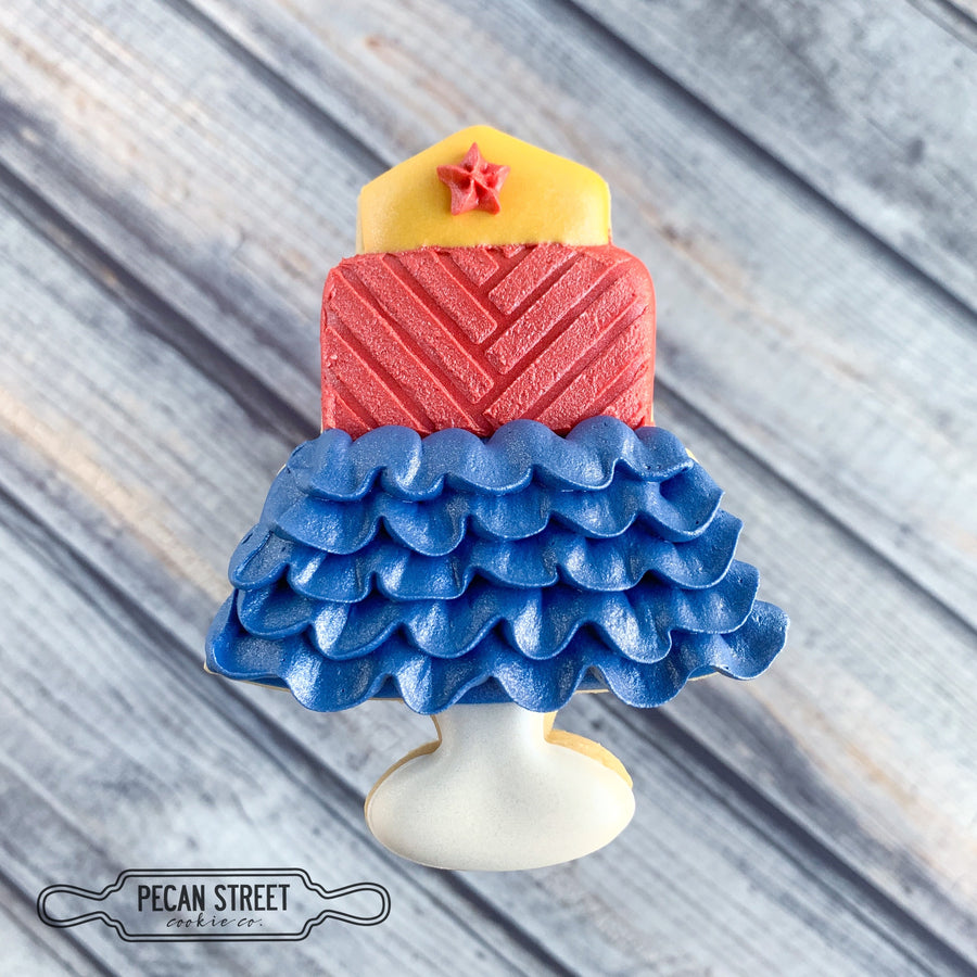 Wonder Woman Cake Cookie Cutter